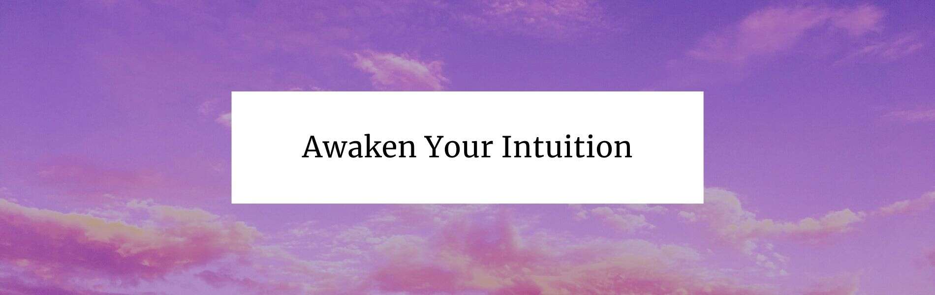 Awaken Your Intuition - Free Guided Meditation | Elizabeth Hunter Diamond